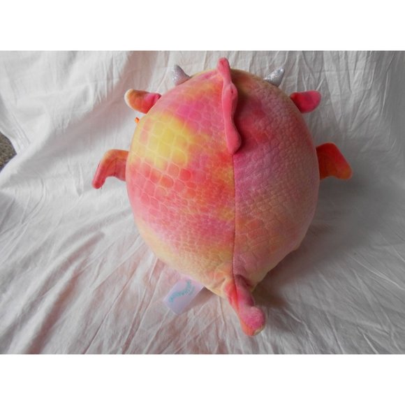 Rare Original Squishmallow by Kellytoy Celestina the Dragon Pink 10" Plush Doll - Picture 3 of 6